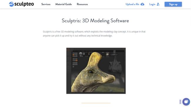 Home page Sculptris