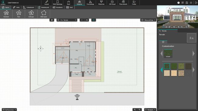 UI Cedreo - Exterior Step