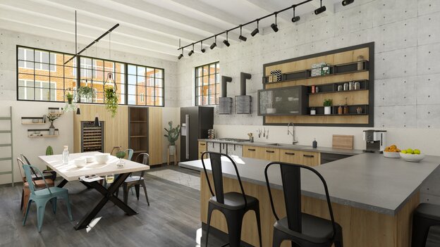 Industrial kitchen