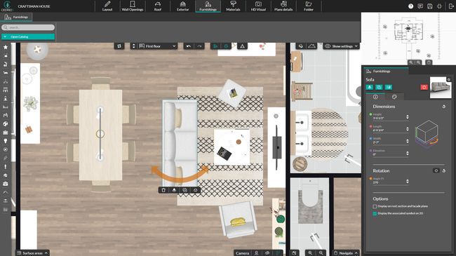 UI Cedreo - symbols from Furnishing step 02