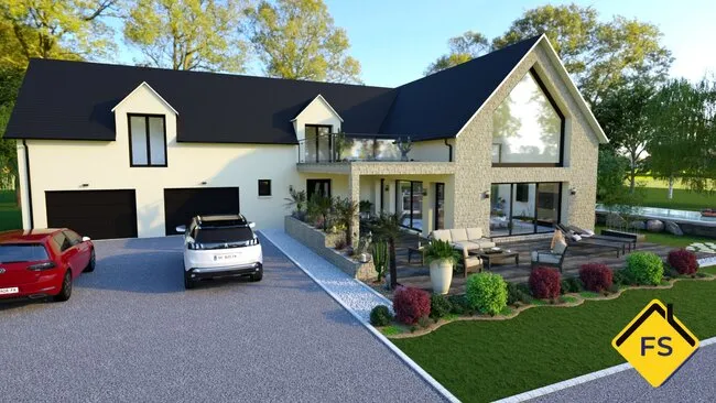 Rendu 3D par Maisons France Style