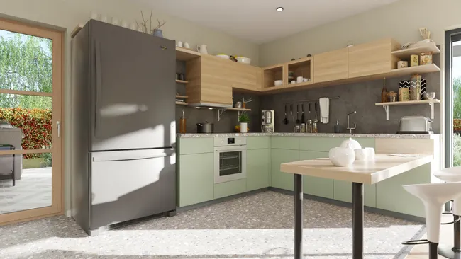 3D render of a cultural influence kitchen by Cedreo